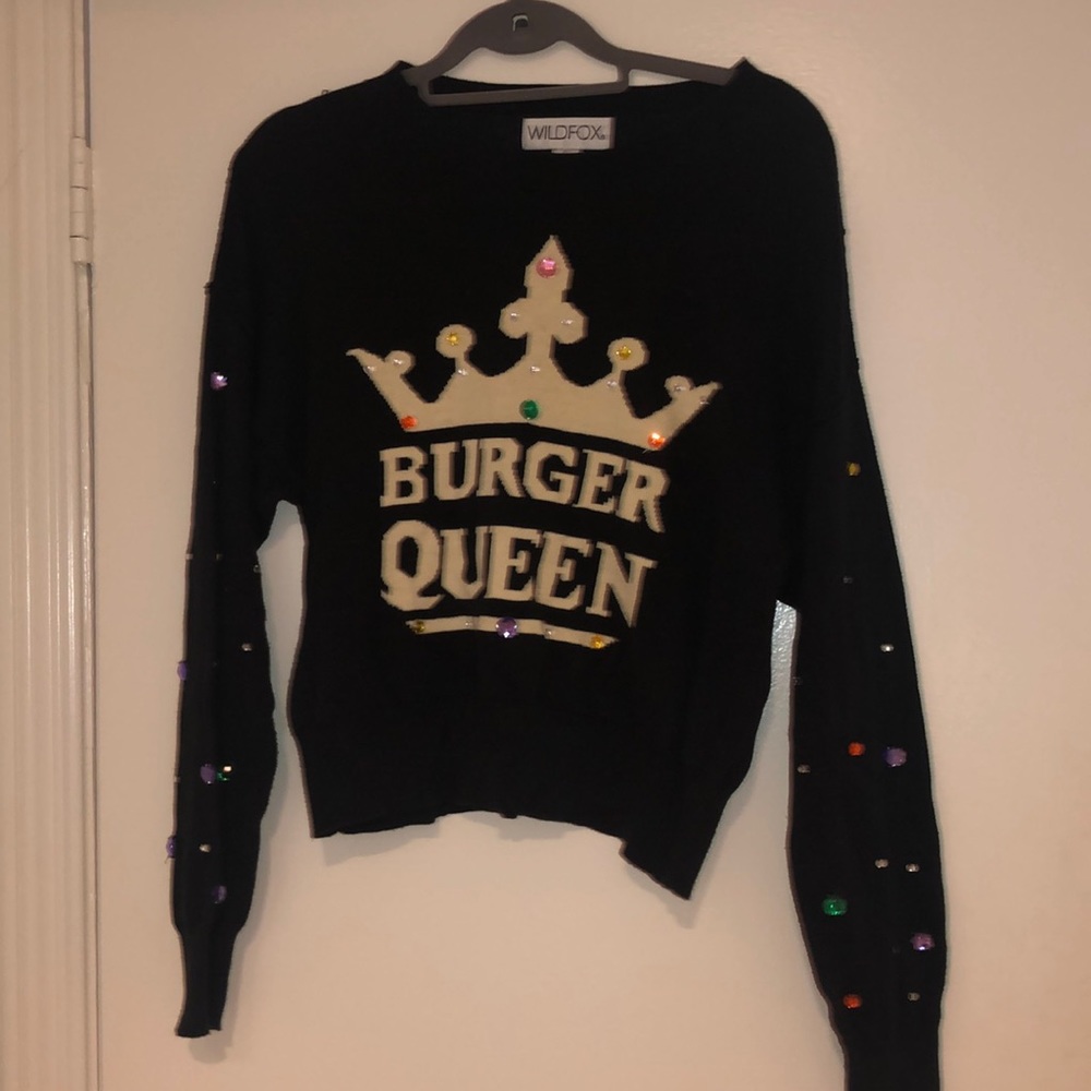 Wildfox embellished sweater